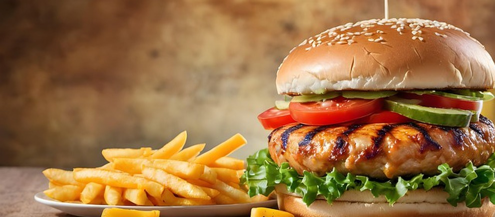 Symbolfoto von der Produktgruppe Burger